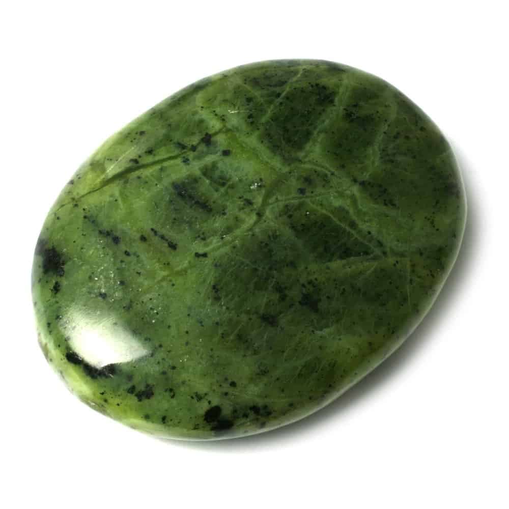 Jade, grön, kristall